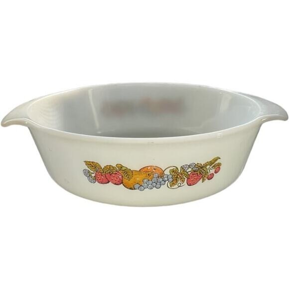 Vintage Fire King Anchor Hawking 1.5QT Round Baking Casserole Dish 437 - Picture 4 of 10